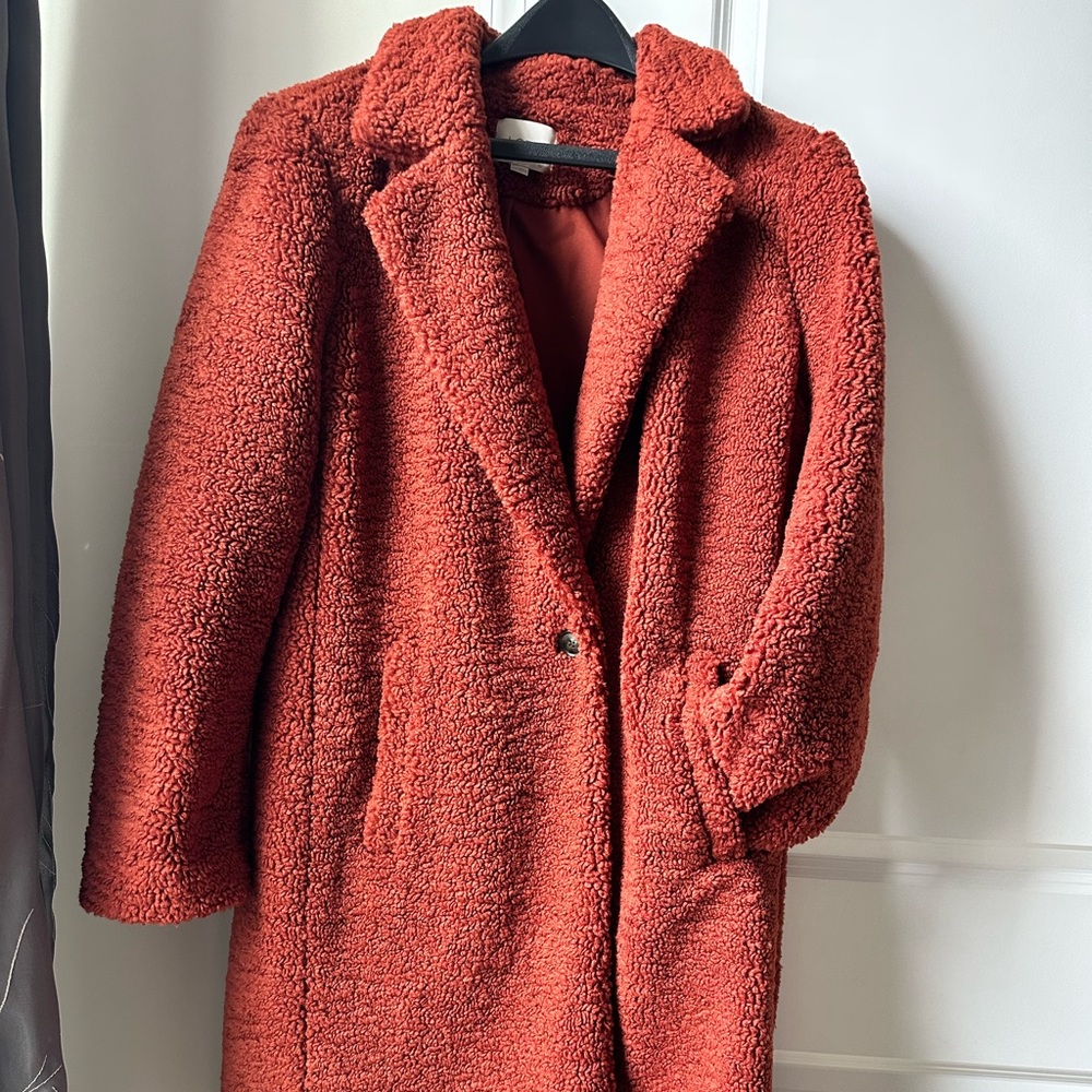 Ann Taylor Loft Shearling Coat